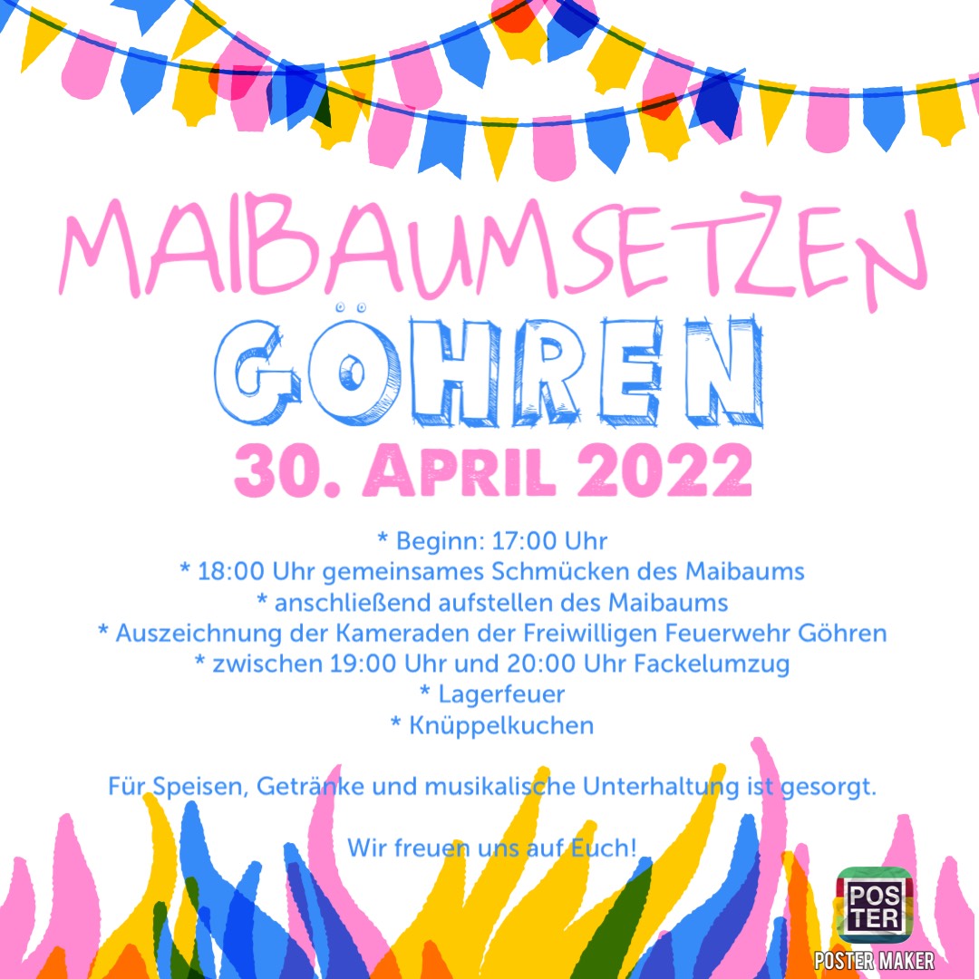 Maibaumsetzen 2022